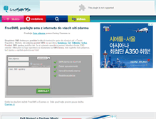 Tablet Screenshot of freesms.cz